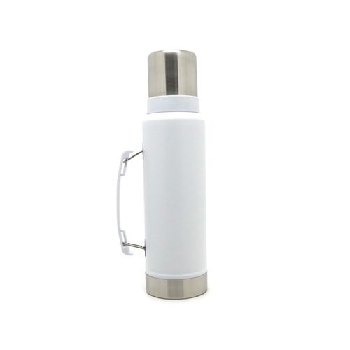 Termo Acero Inox 1300 Ml Blanco Discovery