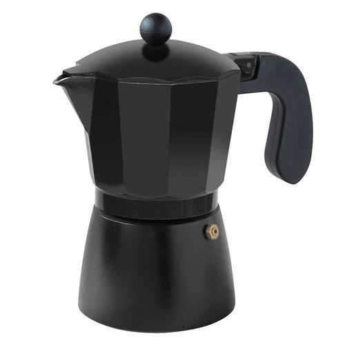 Cafetera 300 ml Italiana negro Cotidiana