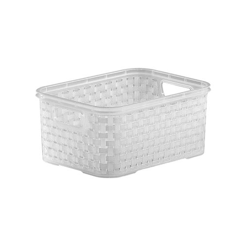 Organizador Heladera Rattan Mediano 25X20X10Cm Nitronplast