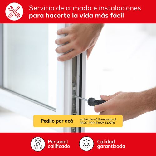 Instalación Ventana con remocion hasta 0,59 m2 - Easy Caba-Gba