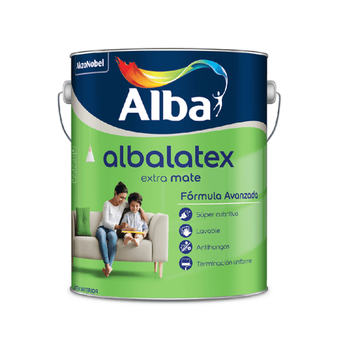 Latex Interior Extra Mate Blanco 4 Lts