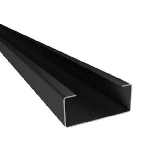 Perfil C 100X40X15X1.60Mmx6M Negro Cortado Ternium