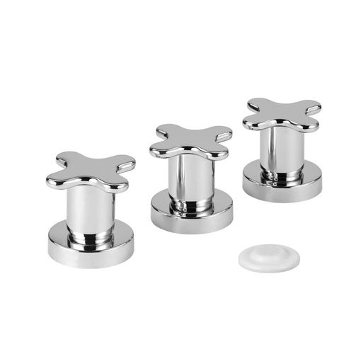 Canillas Viva Nova Cruz Bidet Metal Gris Hydros