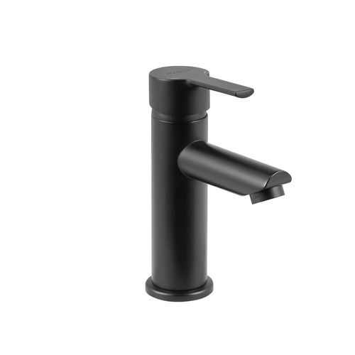 Canillas Calyx Lavatorio Mesada Medio Metal Negro Hydros