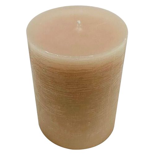Vela Pilar Beige 9X6,8 Cm M+Design