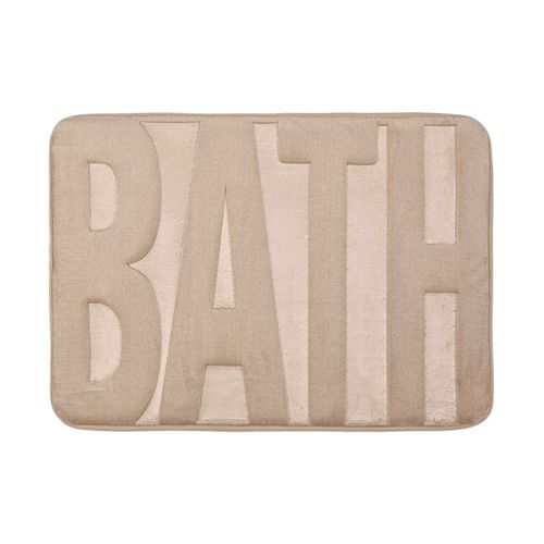 Alfombra De Baño Memory Bath Beige 40X60Cm Helles Haus