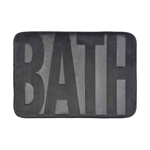 Alfombra De Baño Memory Bath Gris 40X60Cm Helles Haus