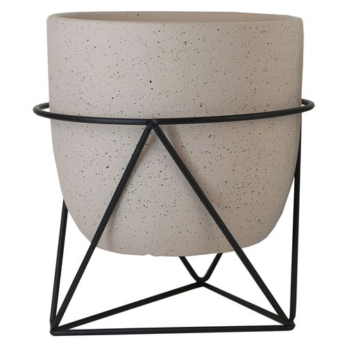 Maceta 18x22 cm cerámica Joseph beige Outzen