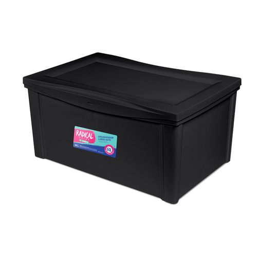 Caja Organizadora 60 L Negro Pleno Ordene