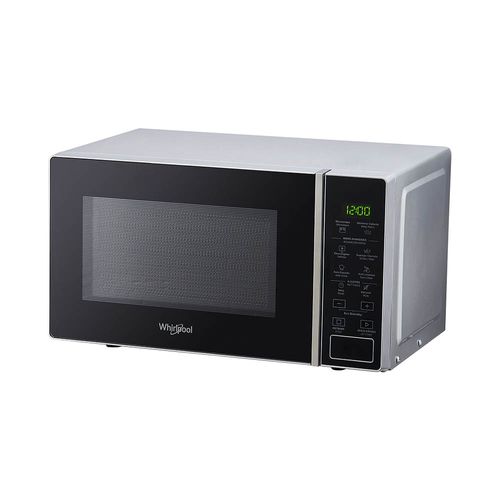 Microondas 20 L Plata Frente Vidrio Silver Whirlpool