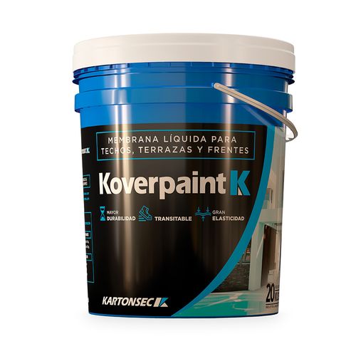 Membrana Liquida Koverpaint Blanco 20 Kg Kartonsec