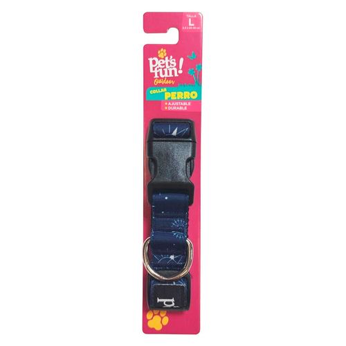Collar para perro Astros talle L Pet'S Fun