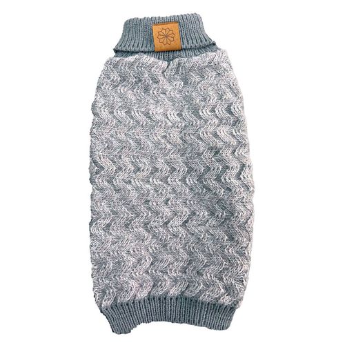 Chaleco para mascota liso gris talle S Pet'S Fun