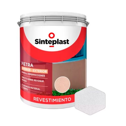Revestimiento Texturado Pietra Blanco 6 Kg Sinteplast
