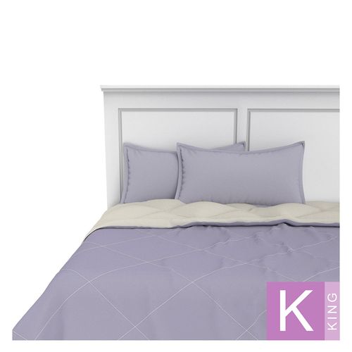 Plumón Liso lila King Cotidiana