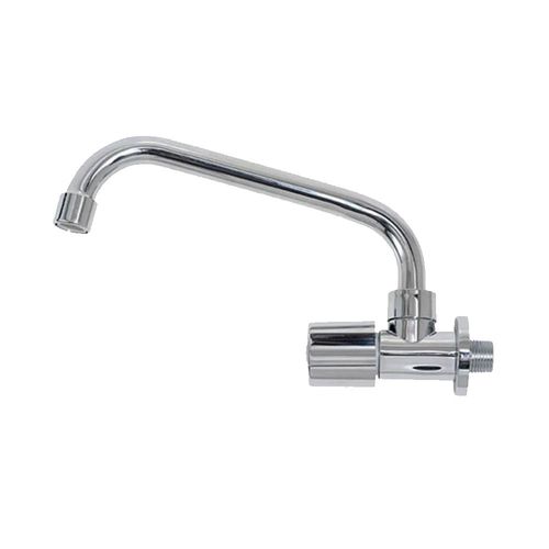 Grifería Lavador ABS Pared Pico Alto Cromo Latyn Plast