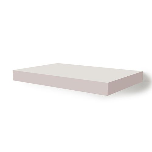 Estante Flotante 40 X 25 Almendra Sc Metalurgica