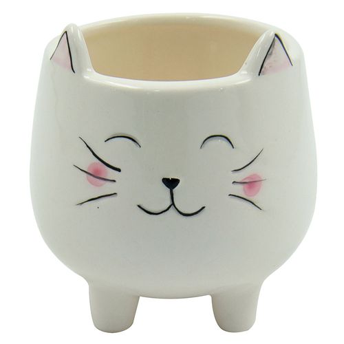 Maceta cerámica Gato Outzen