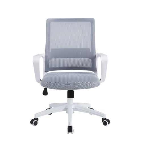Silla De Oficina Ergonómica Mesh Sally Blanca Midtown