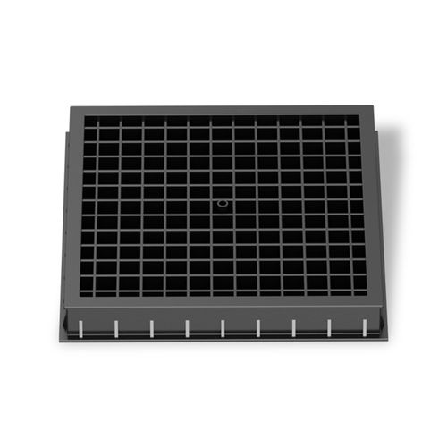Tapa Camara Reforzada 20X20 820P Poliprop Negro Waterplast