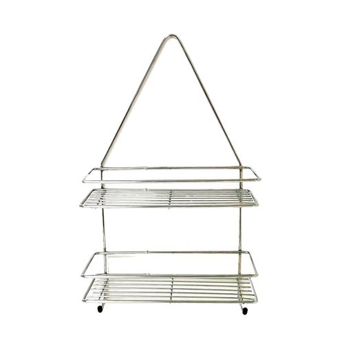 Organizador 2 Estantes Grande Cromado Eurotecno