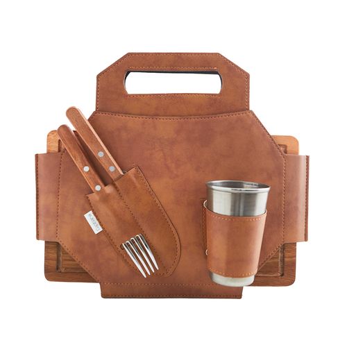 set porta tablita asado 29x30 cm -be