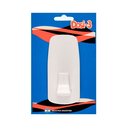 Percha Toallon Alto Impacto Blanco Dosi 3