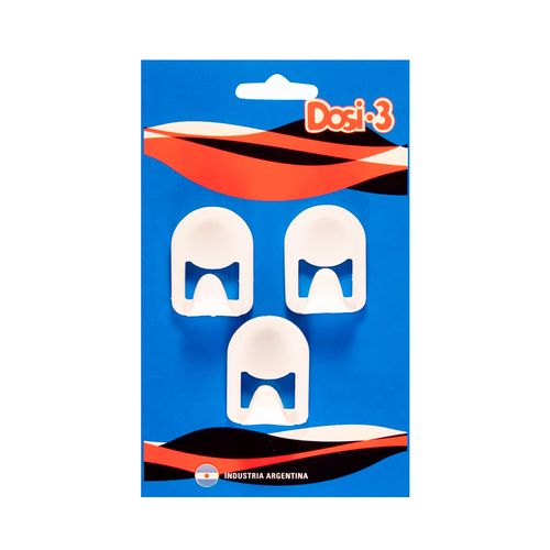 Percha Capilla Chico X 3 Alto Impacto Blanco Dosi 3