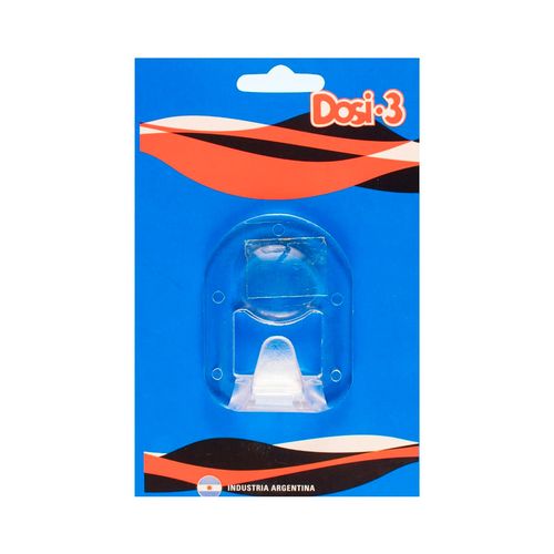 Percha Capilla Grande Cristal Transparente Dosi 3