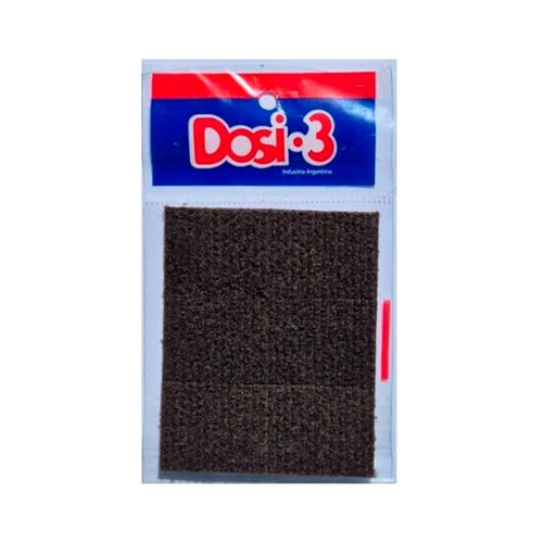 Fieltro Cuadrado Grande X 6 Boucle Punzonado Surtido Dosi 3