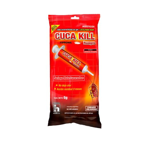 Jeringa Cucarachicida X 6 Gr Cuca Kill Huagro