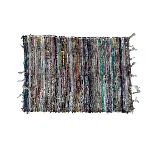 Alfombra Costado De Cama Rayas 40X60 Cm Lantermo