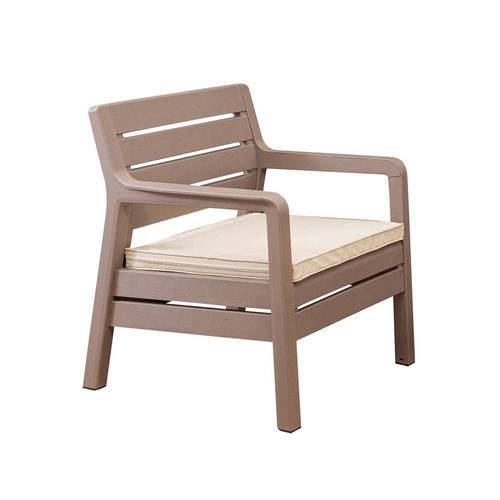 Sillón Individual Paris Capuchino Marrón  Voss 2000