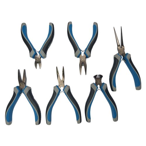 Juego mini pinzas 6 piezas Robust