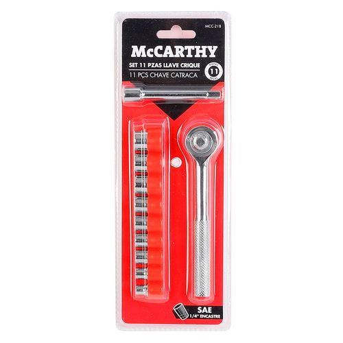 Set llave crique 11 piezas McCarthy