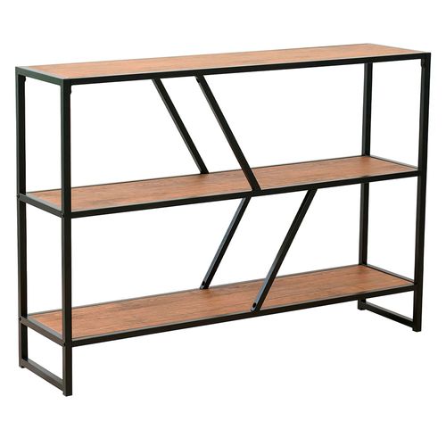 Repisa Sabina negro/madera 3 niveles M+Design