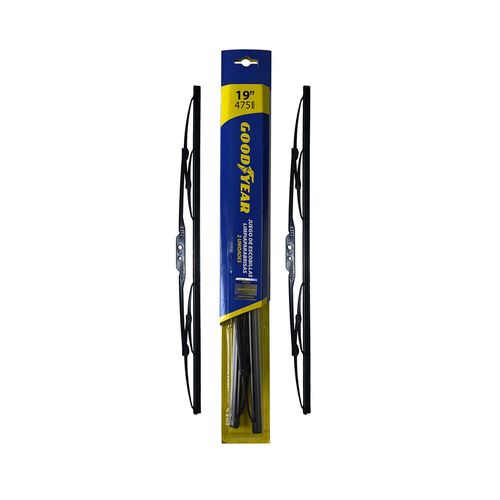 Juego Escobilla 19" Universal Negro Goodyear