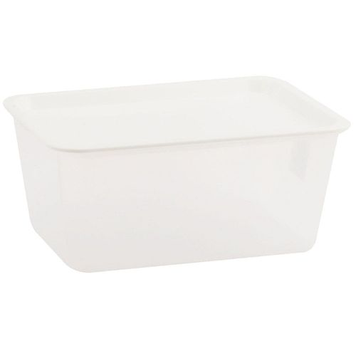 Caja Plástica Promocional Blanca 6 L Cotidiana