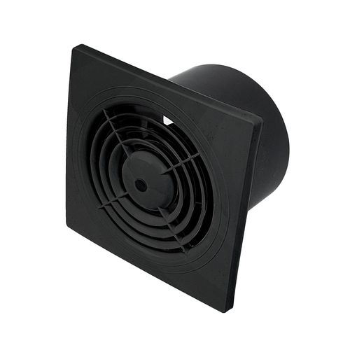 Extractor De Aire Ea-Vf150N 15 Cm Negro Mate Ecoaire