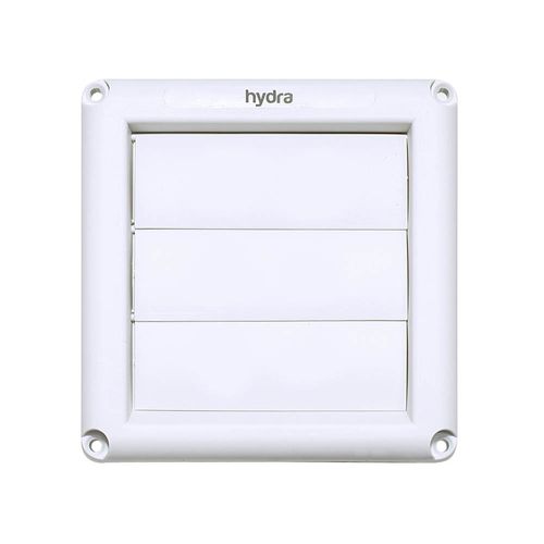 Persiana Móvil Para Extractor 100Mm Plástico Blanca Hydra