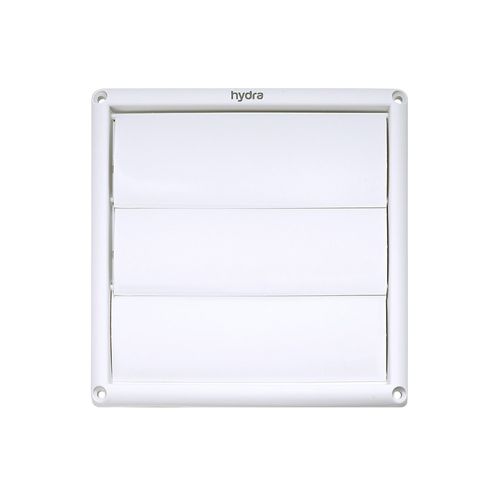 Persiana Móvil Para Extractor 150Mm Plástico Blanca Hydra