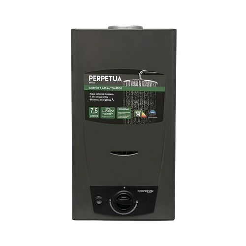 Calefón A Gas Natural Dr8A Gn Gris Perpetua