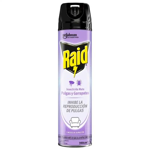Pulgas Y Larvas Aero 390 Ml Raid