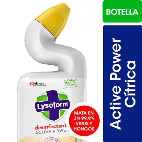 Gel Desinfectante Inodoro Cítrica 500 Ml Lysoform