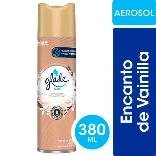 Desodorante de Ambientes en Aerosol Vainilla 380 Ml Glade