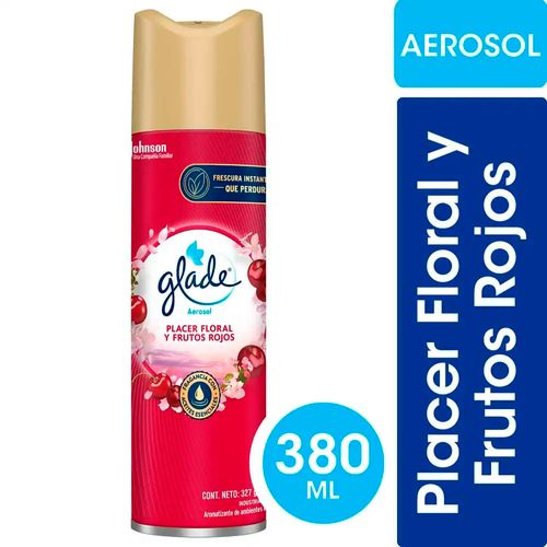 Desodorante de Ambientes en Aerosol Placer Floral 380 Ml Glade