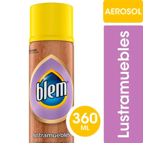 Lustramuebles Aerosol Madera Lavanda 360 Cc Blem