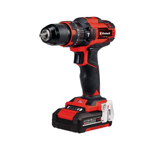 Kit Taladro Percutor 18V Te-Cd 18/40 + Maletín 64 Pzs Einhell