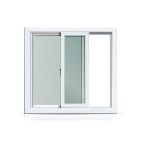 Ventana Pvc Mco 90 Amer.Patag.4Mm 120X110Izquierda Fracas