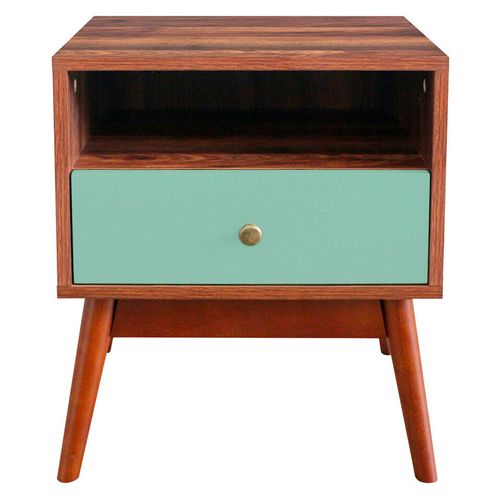 Mesa de luz 1 cajón Laika 48x40x29.5 cm M+Design